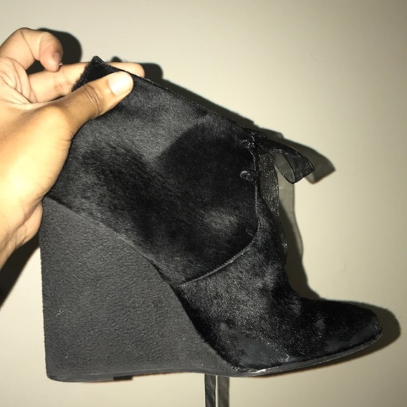 Burberry Wedge Heeled Ankle Booties - Picture 5 of 5